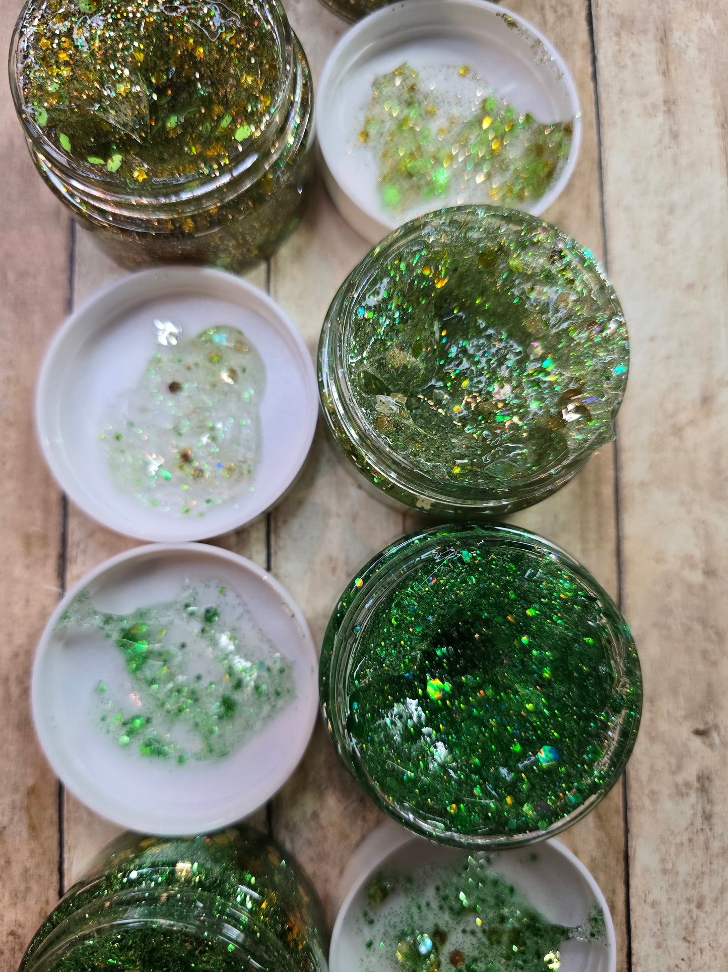 St. Patrick's day hair glitter gel ✨️