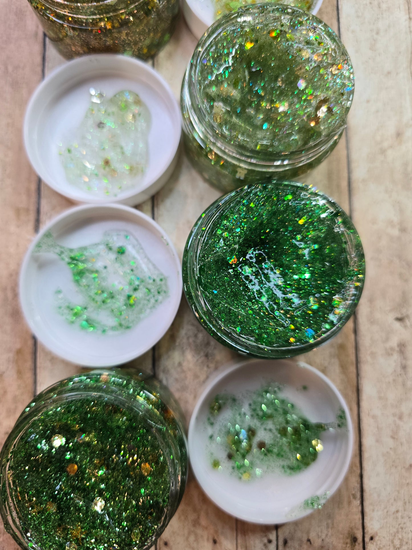 St. Patrick's day hair glitter gel ✨️